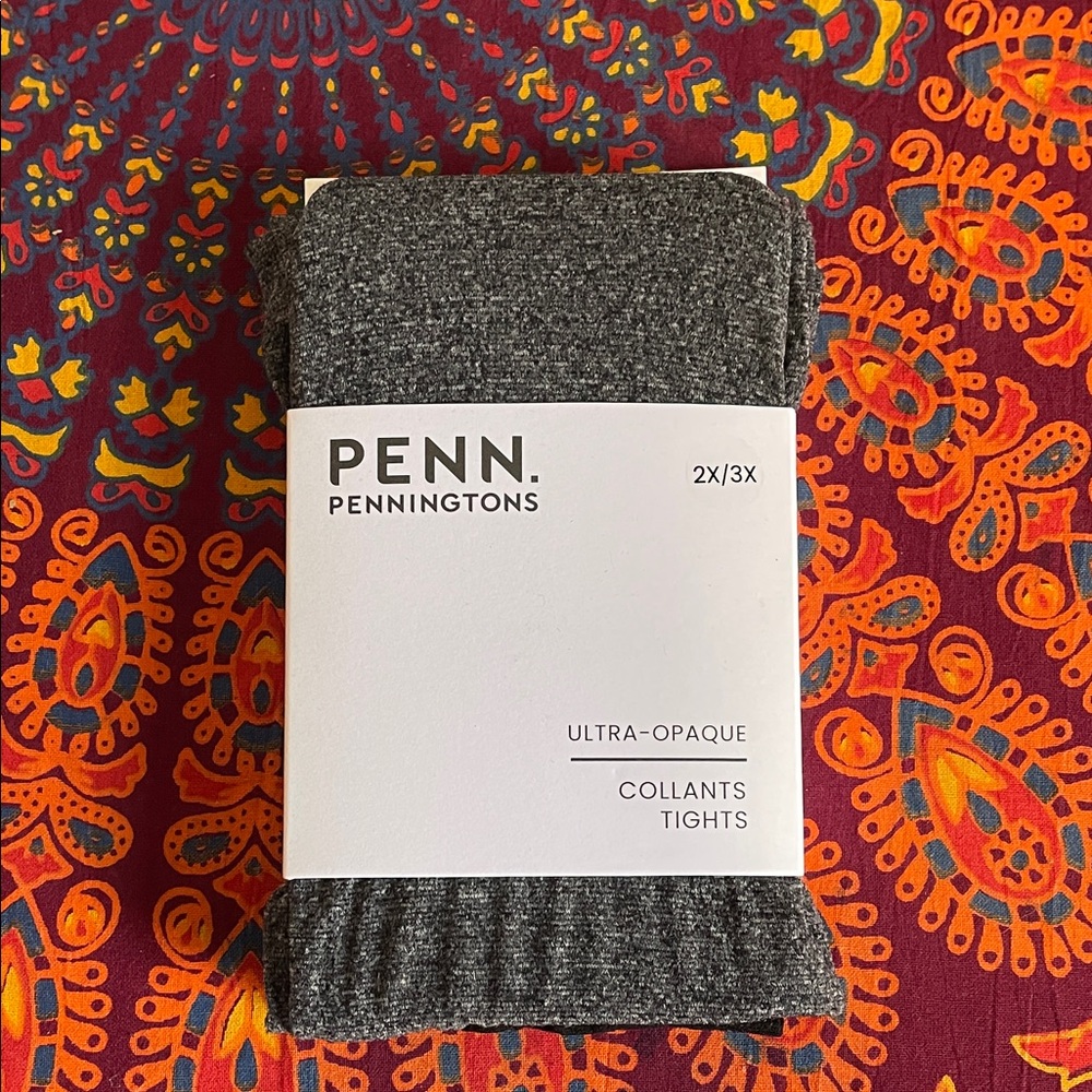Penningtons Charcoal Ultra-Opaque Tights
